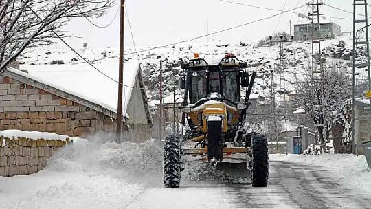 Talas'ta kış çalışmaları aralıksız sürüyor