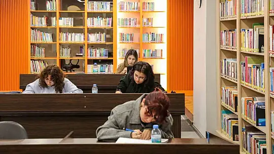 Talas'ta kütüphaneler yeniden açık