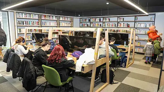 Talas'ta kütüphaneler yeniden açık