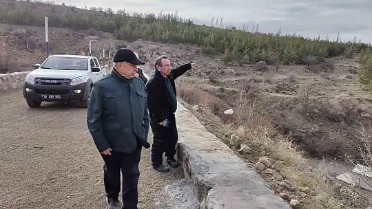 Talas'ta sulama kanalları yaza hazırlanıyor