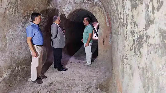 Talas tarihi Gölbaşı Meydanı gün yüzüne çıkıyor