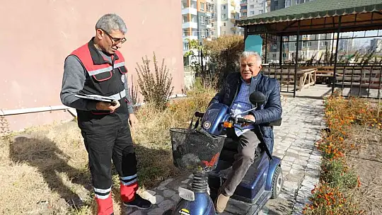 Talas'ta yalnızca 3 aralık değil, her gün engellilere özel