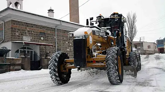 Talas'ta yollar açık