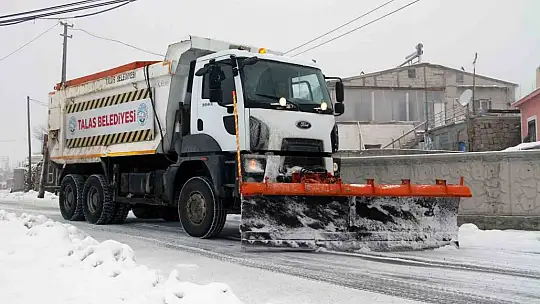 Talas'ta yollar açık