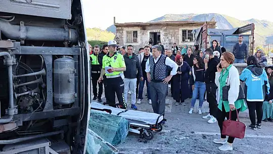 Feci kazada can pazarı: 33 yaralı!..