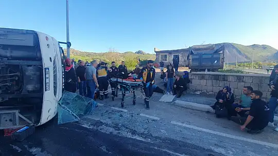 Feci kaza çok sayıda yaralı var