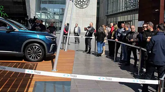 TOGG Kayseri'de görücüye çıktı