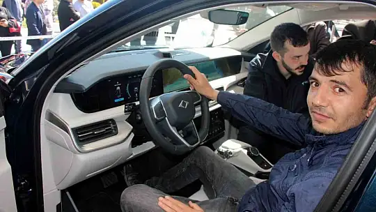 TOGG Kayseri'de görücüye çıktı