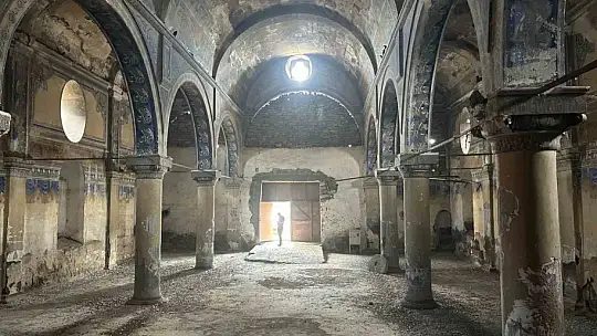 Tomarza'daki Tarihi Ermeni Kilise'si Bakım Bekliyor