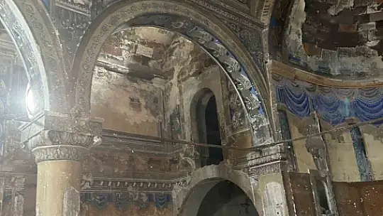 Tomarza'daki Tarihi Ermeni Kilise'si Bakım Bekliyor
