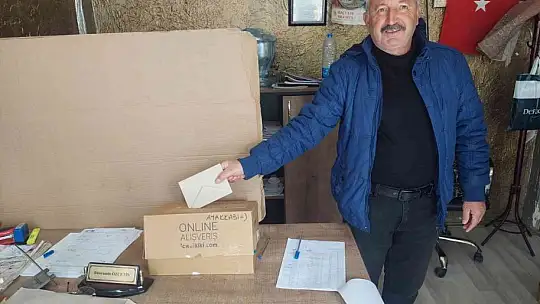 Tomarza Ziraat Odası Delege Seçimleri Tamamlandı