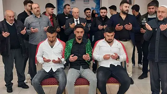 Tomarzalı gençler kına yakılarak askere gönderildi