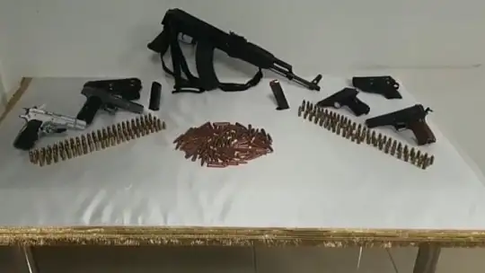 Toprağın altından cephane çıktı