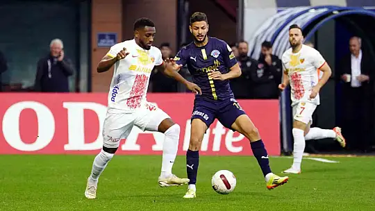 İlk yarı bitti: Kasımpaşa: 1 - Kayserispor: 3