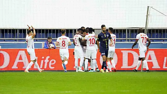 İlk yarı bitti: Kasımpaşa: 1 - Kayserispor: 3