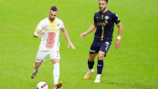 İlk yarı bitti: Kasımpaşa: 1 - Kayserispor: 3