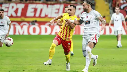 Kayserispor sezona iyi başladı! Son şampiyon Kayseri'den çıkamadı: 0 - 0