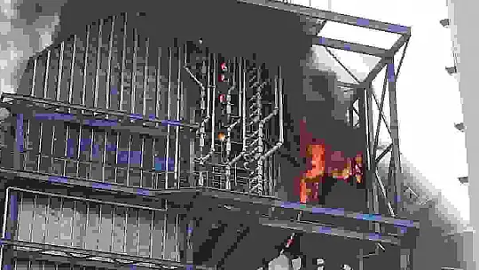 Türkiye'nin en büyük termik santralinde yangın çıktı