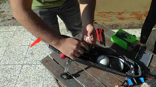 Üniversitelilerin İHA'sı  'Cenker' göz dolduruyor