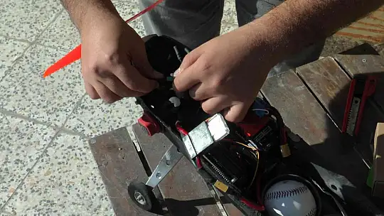 Üniversitelilerin İHA'sı  'Cenker' göz dolduruyor