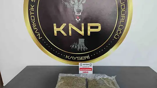 Uyuşturucuyu şehre sokamadan yakalandı