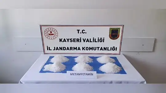 Kayseri'de 3 kilogram uyuşturucu ele geçirildi