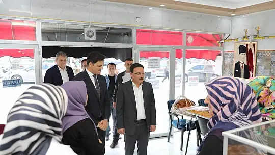 Gökmen  Çiçek'ten  Develi ziyareti