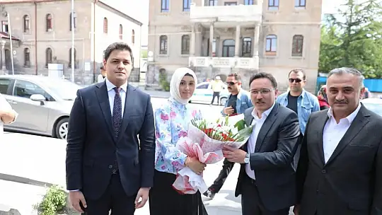 Gökmen  Çiçek'ten  Develi ziyareti