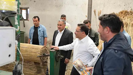 Gökmen  Çiçek'ten  Develi ziyareti