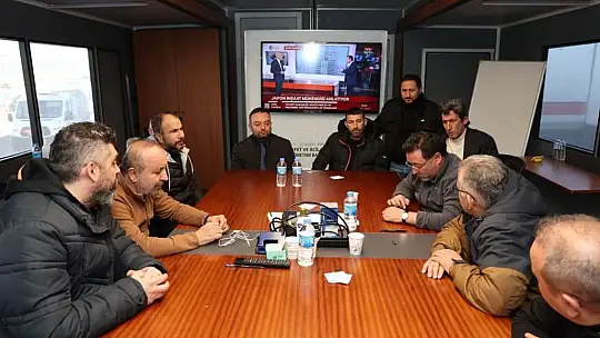 Vali Çiçek'ten Başkan Büyükkılıç'a ve Kayserililere teşekkür