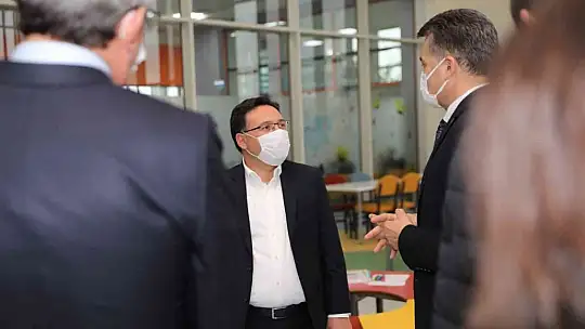 Vali Çiçek'ten KANKA'ya ziyaret