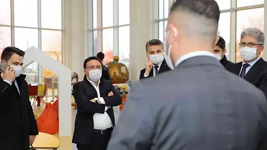 Vali Çiçek'ten KANKA'ya ziyaret