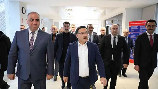 Vali Çiçek'ten SGK'ya ziyaret