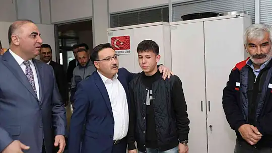 Vali Çiçek'ten SGK'ya ziyaret