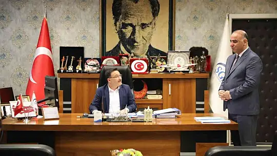 Vali Çiçek'ten SGK'ya ziyaret