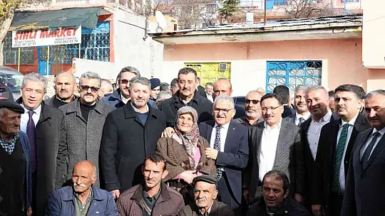 Vali Çiçek ve Büyükkılıç'tan Develi çıkarması