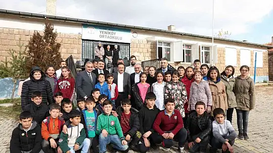 Vali Çiçek ve Büyükkılıç'tan Develi çıkarması