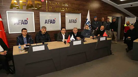 Vali Çiçek ve Başkan Büyükkılıç uyardı