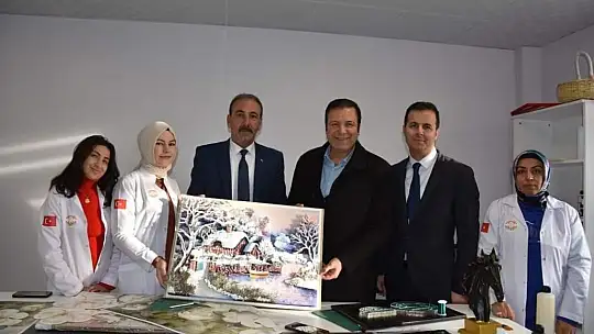 Vali Yardımcısı Erkaya Tomarza'yı Ziyaret Etti