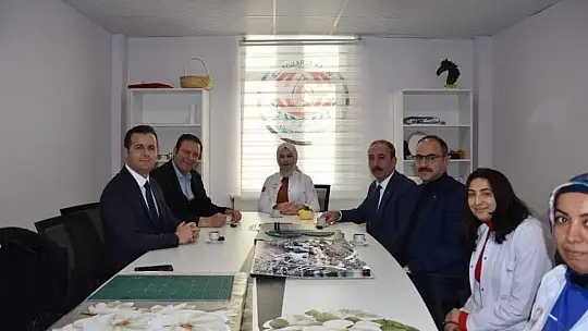Vali Yardımcısı Erkaya Tomarza'yı Ziyaret Etti