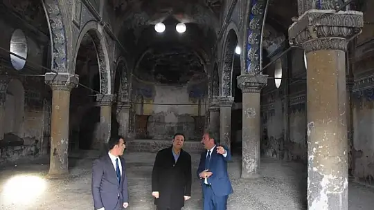 Vali Yardımcısı Erkaya Tomarza'yı Ziyaret Etti