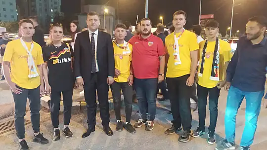 Develi'den Kayserispor'a desteğe geldiler
