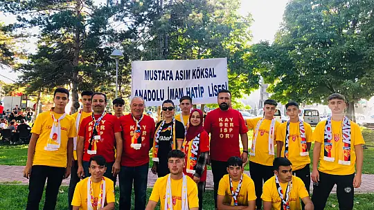 Develi'den Kayserispor'a desteğe geldiler