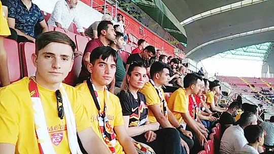 Develi'den Kayserispor'a desteğe geldiler