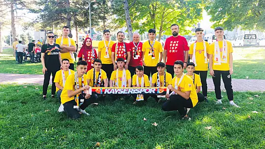 Develi'den Kayserispor'a desteğe geldiler