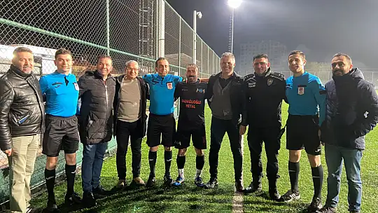 Hakem Hüseyin Otyakmaz jübile yaptı