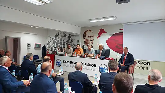 Kayseri saha komiserleri sezonu açtı