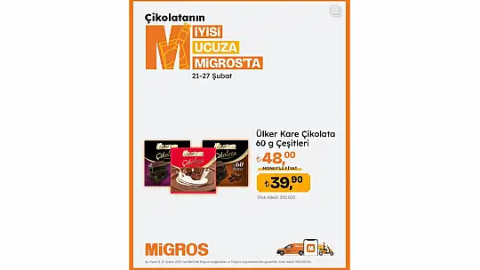 Migros'ta indirim yağmuru! Üstelik bazı ürünlerde ikincisi yalnızca 1 TL