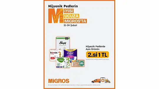 Migros'ta indirim yağmuru! Üstelik bazı ürünlerde ikincisi yalnızca 1 TL