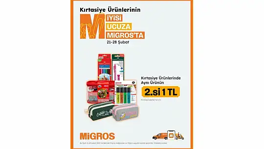 Migros'ta indirim yağmuru! Üstelik bazı ürünlerde ikincisi yalnızca 1 TL